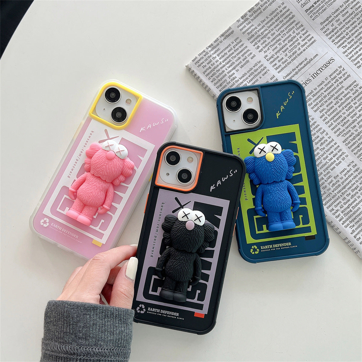 Kawsart 3D Sesame Street iPhone Case