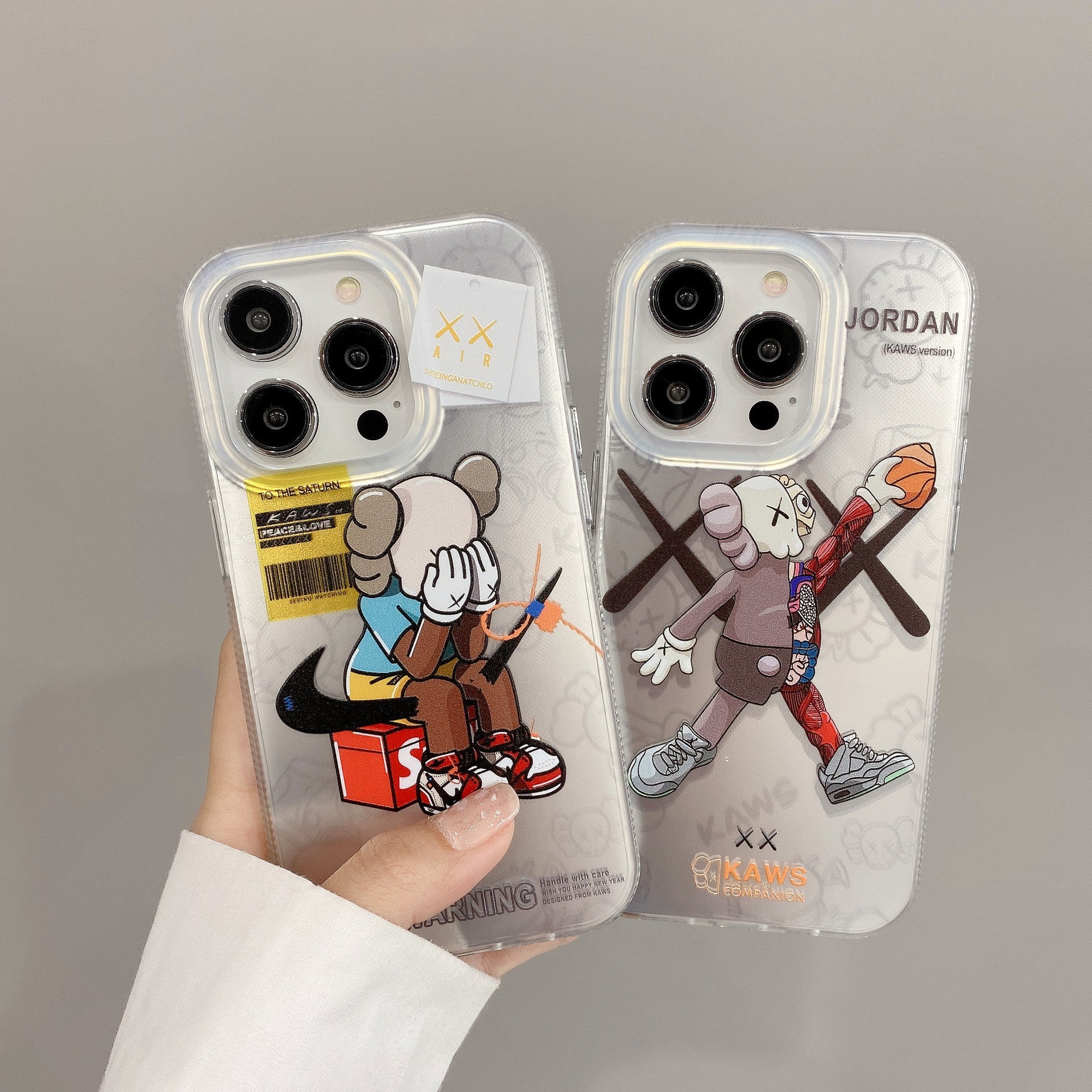 Kaws  Laser Plating iPhone Case