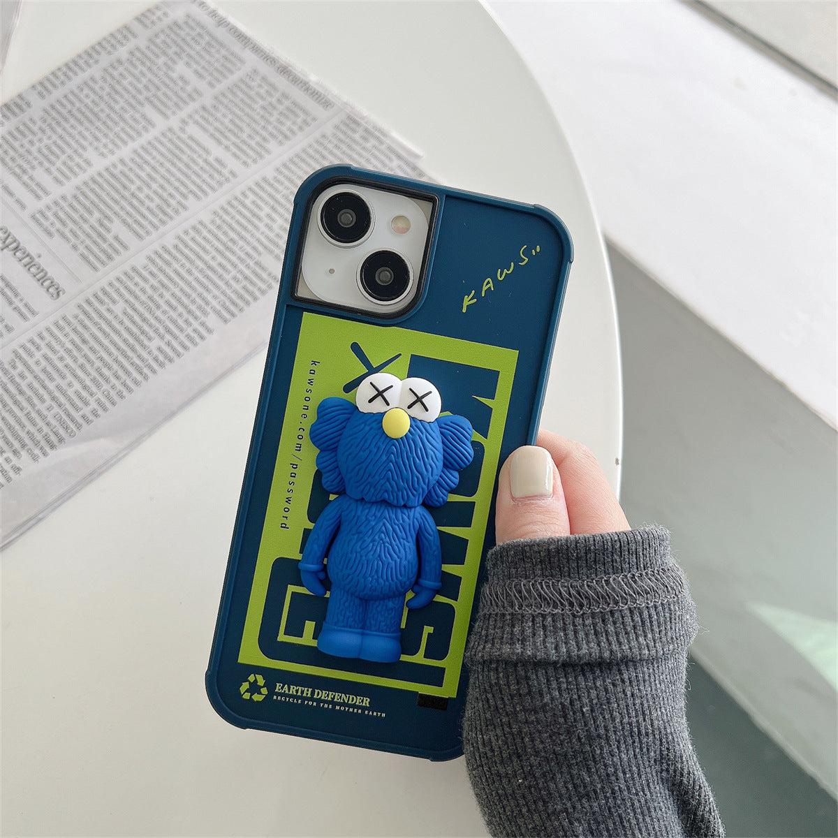 Kawsart 3D Sesame Street iPhone Case