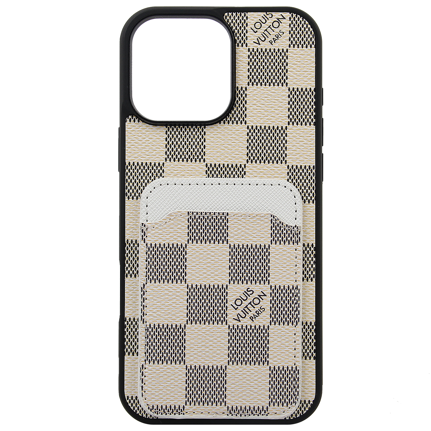 Monogram Vintage Leather V iPhone Wallet Case