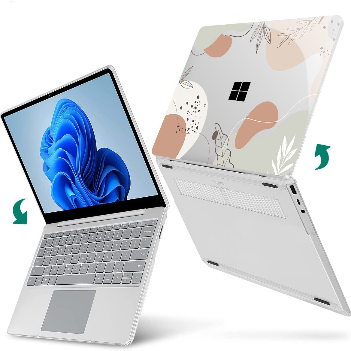 Morandi Leaves Microsoft Surface Laptop Case-BELKCASE