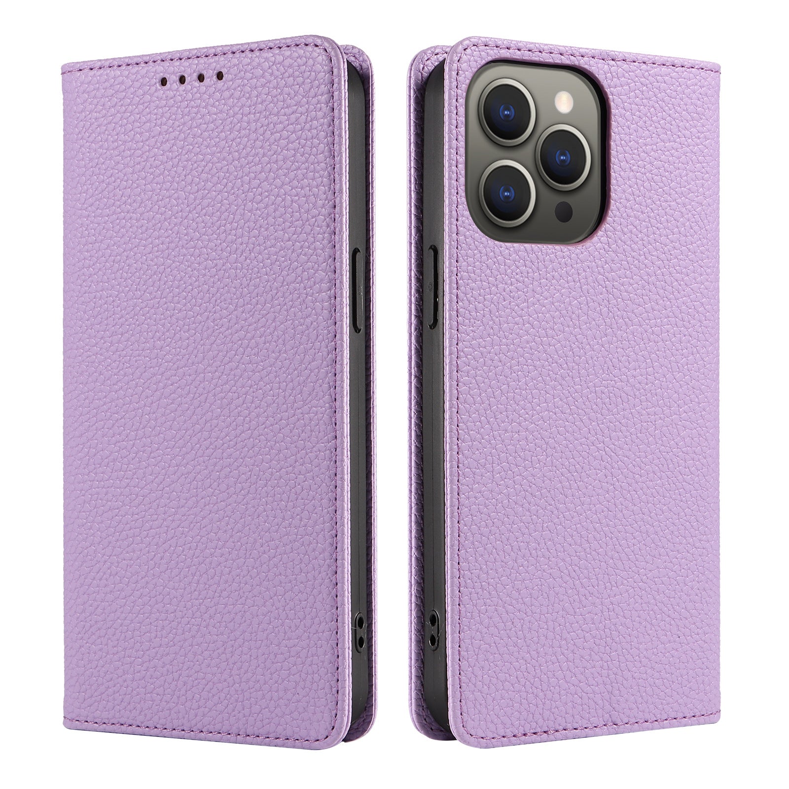 Leather Flip Iphone Wallet Case With Card Holder-BELKCASE