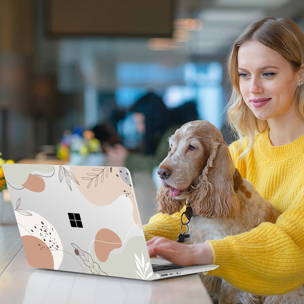 Morandi Leaves Microsoft Surface Laptop Case-BELKCASE