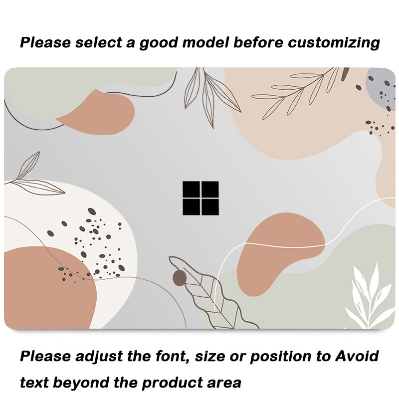 Morandi Leaves Microsoft Surface Laptop Case-BELKCASE