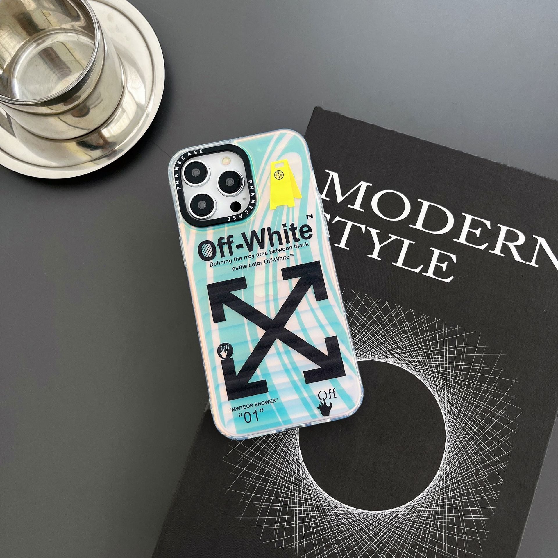 OW Laser Gradient iPhone Case