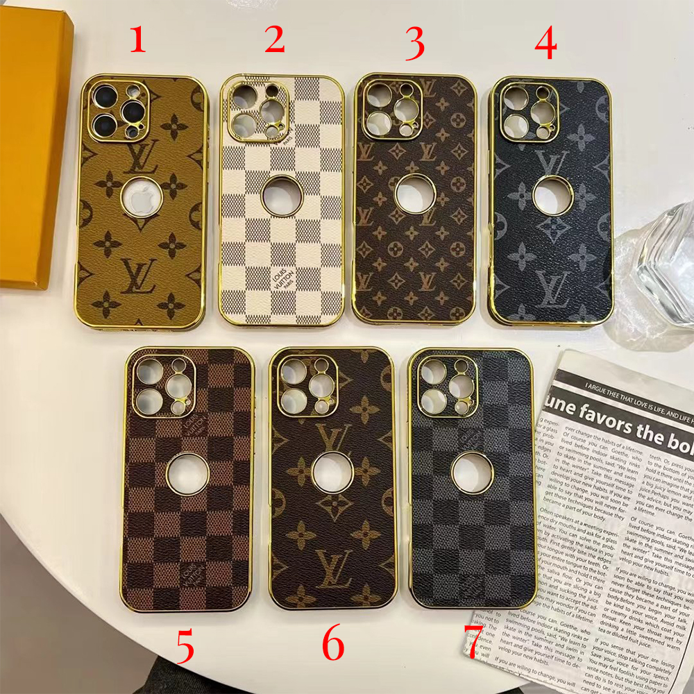 Louis Vuitton Luxury Leather iPhone Case