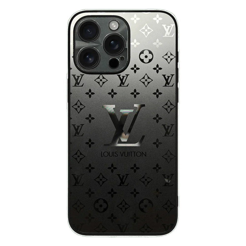 Louis Vuitton iPhone Case Relief Electroplating Laser