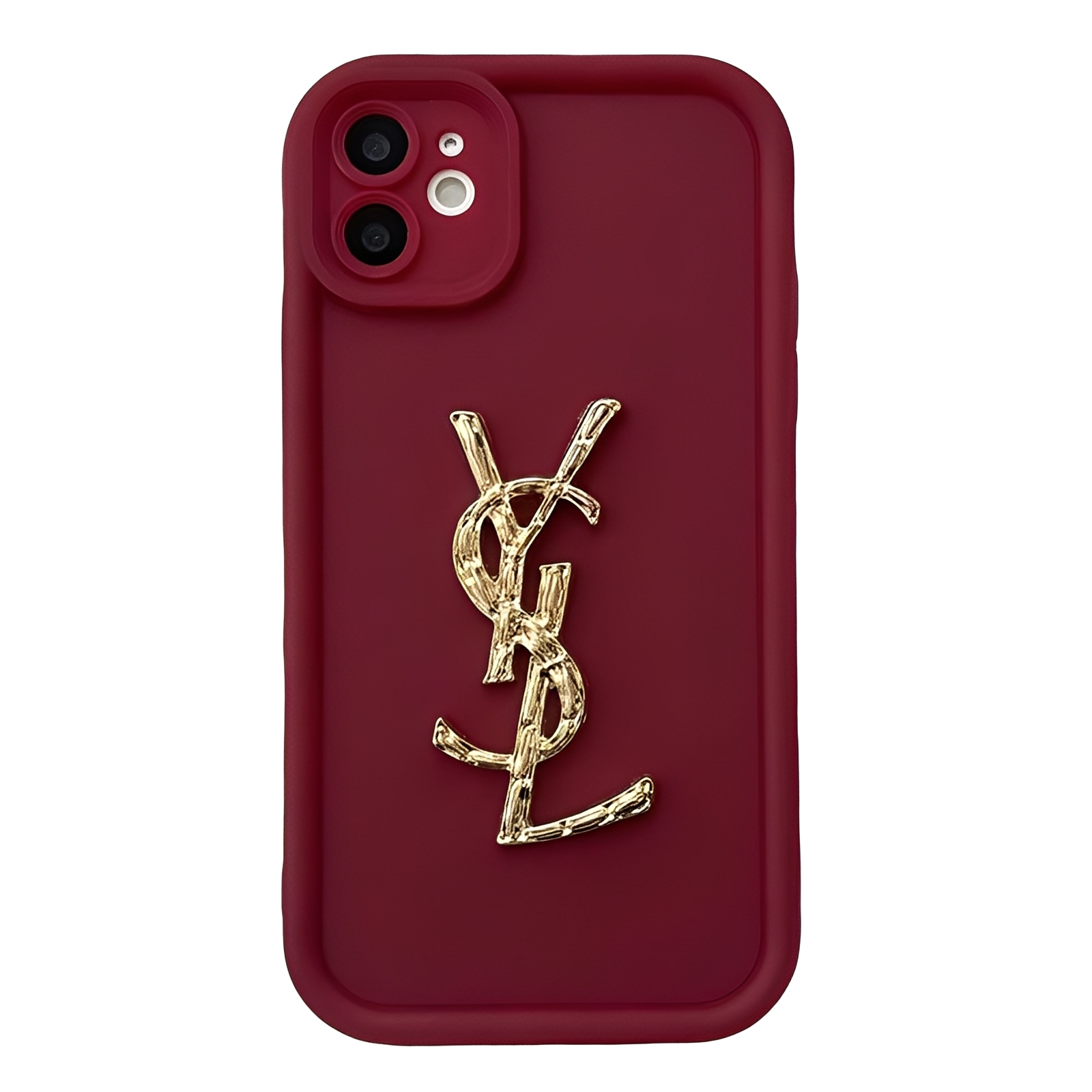 YSL Liquid Silicone iPhone Case