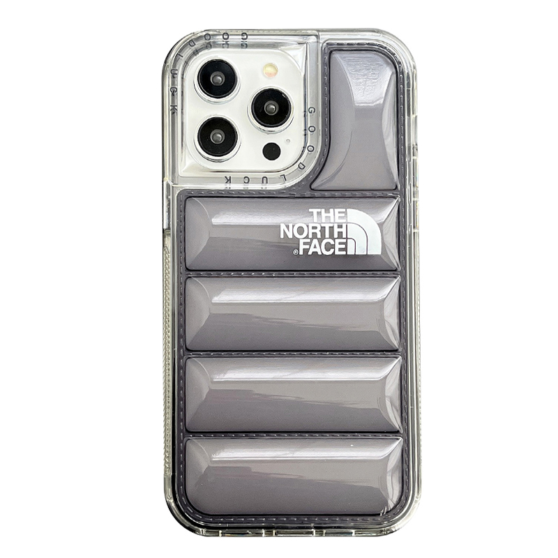 Transparent 3D Airbag North Face iPhone Case
