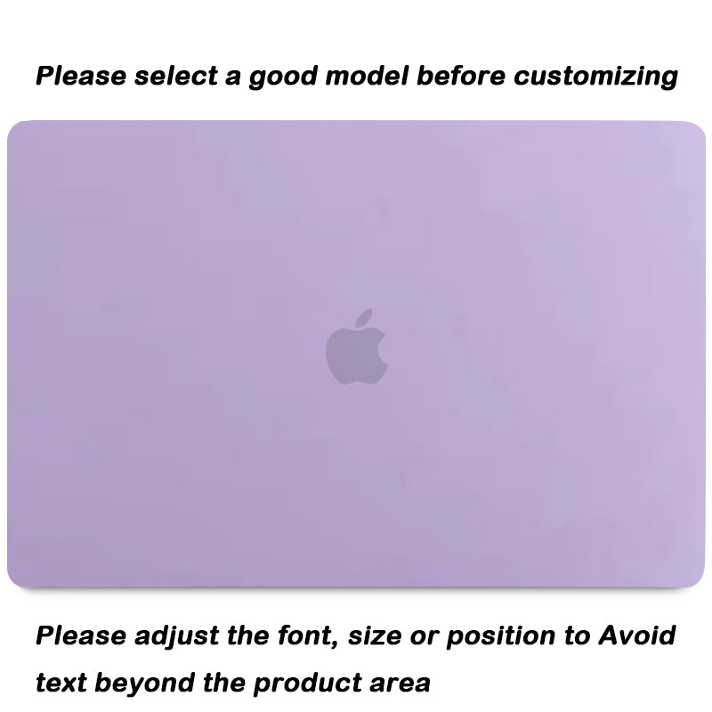Frosted Purple | Macbook case customizable-BELKCASE