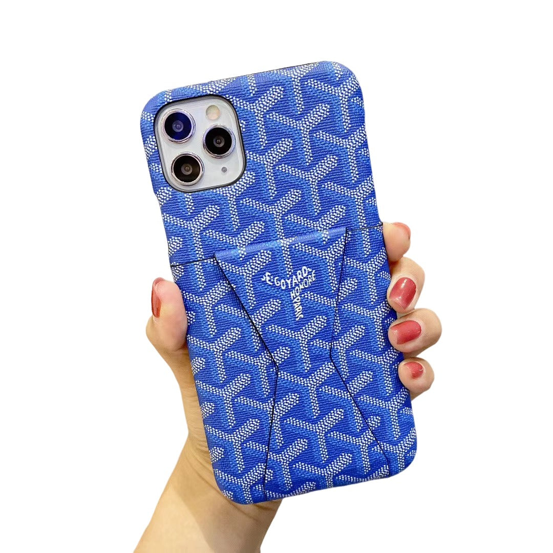 GD Vintage Leather iPhone Wallet Case With Card Holder-BELKCASE