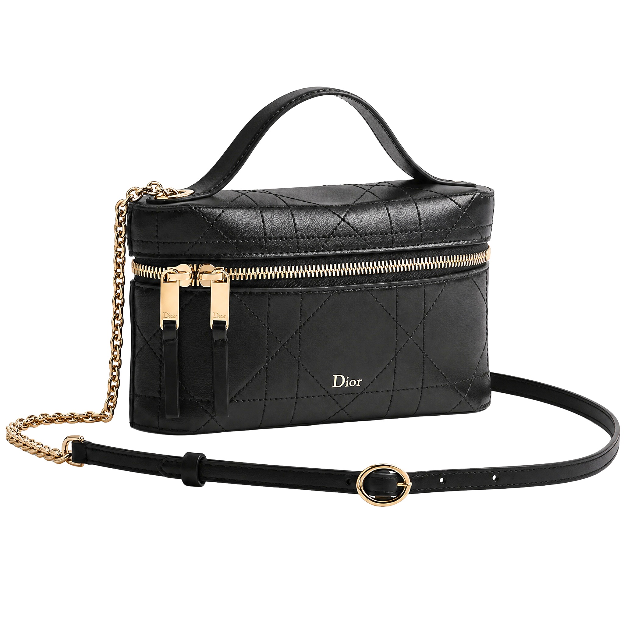 Dior Trianon Soft Mini Leather Vanity Bag