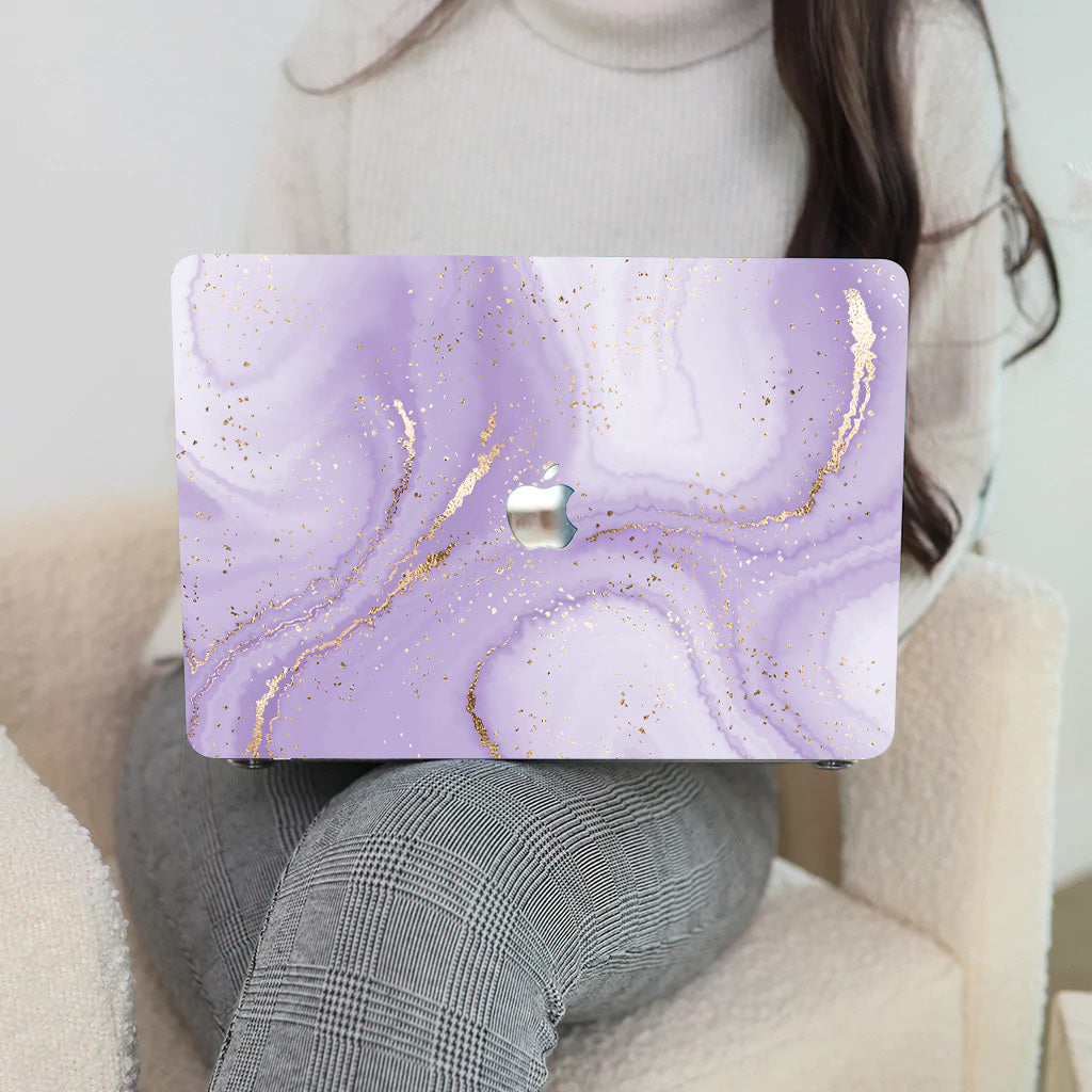 Purple Jade Macbook Case