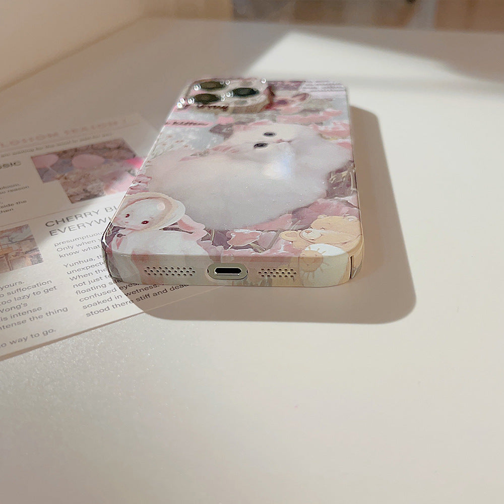 Romantic Cat iPhone Case-BELKCASE