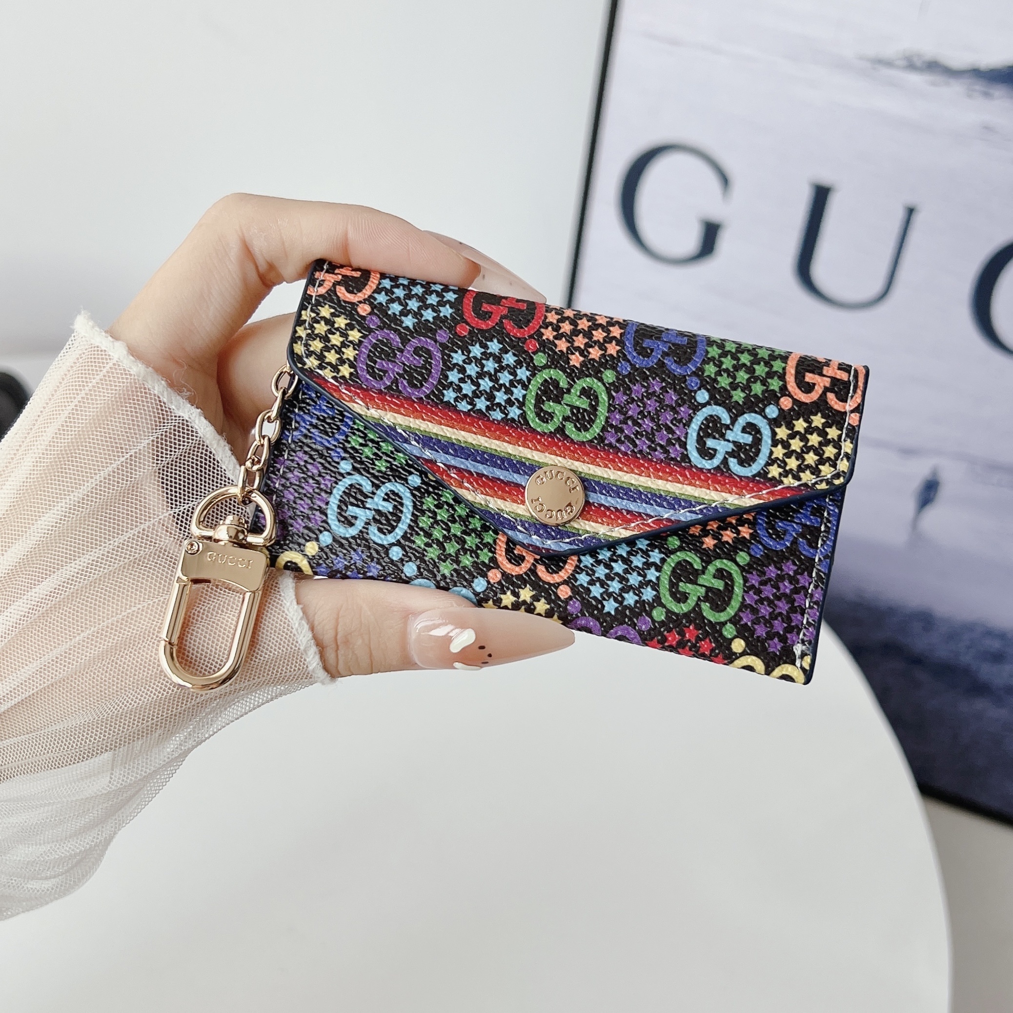 Gucci Luxury Leather Coin Purse