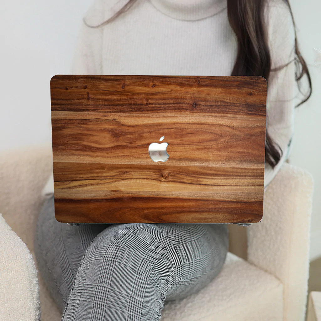 Acacia Wood Macbook Case-BELKCASE