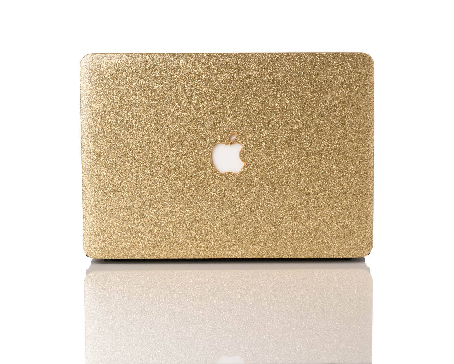 Glitter Gold Macbook Case-BELKCASE