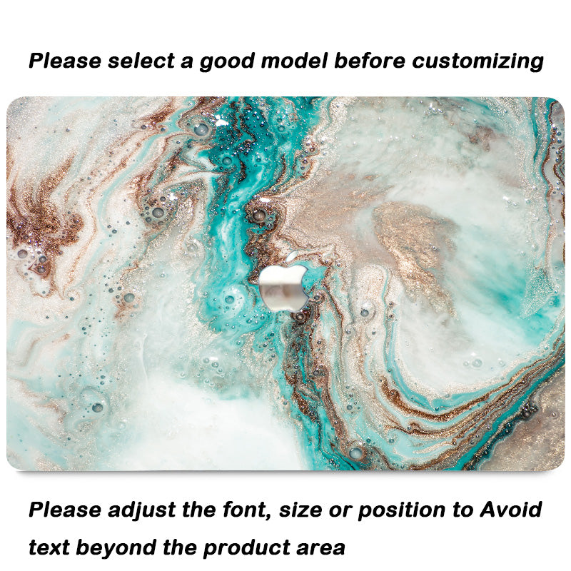 Pearl Emerald Macbook Case-BELKCASE