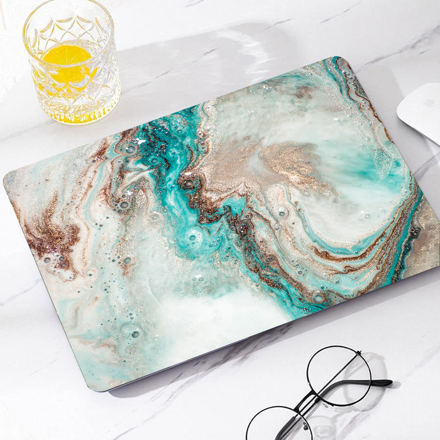 Pearl Emerald Macbook Case-BELKCASE