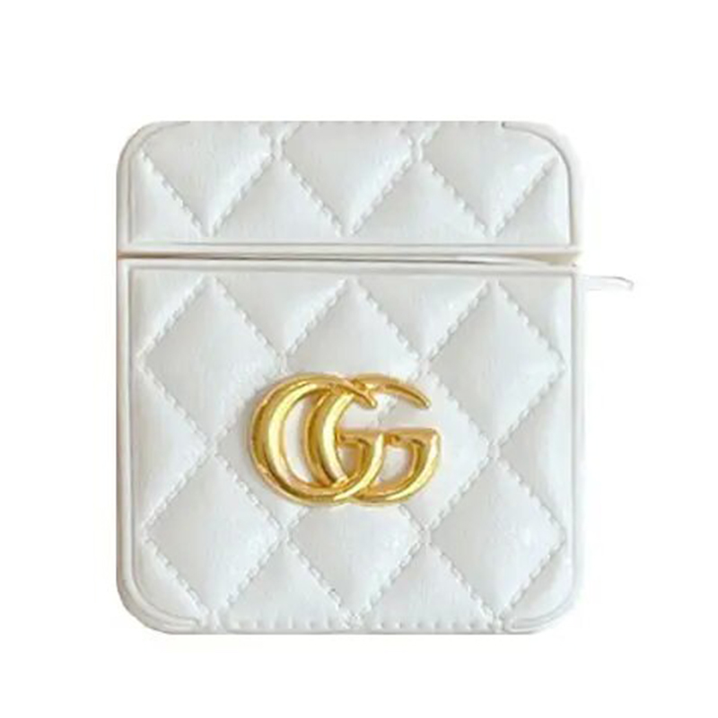 Luxury Leather Plaid GG Airpods Case-BELKCASE