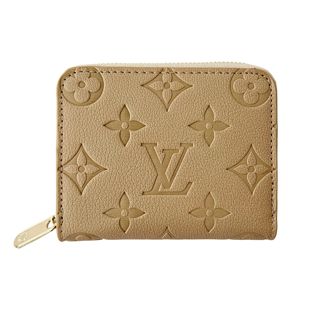 Luxury Leather  Zipper Wallet Card Holder & Coin Purse