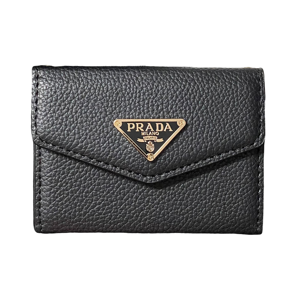 Classic Luxury Leather Wallet Card Holder & Coin Purse With Snap Closure