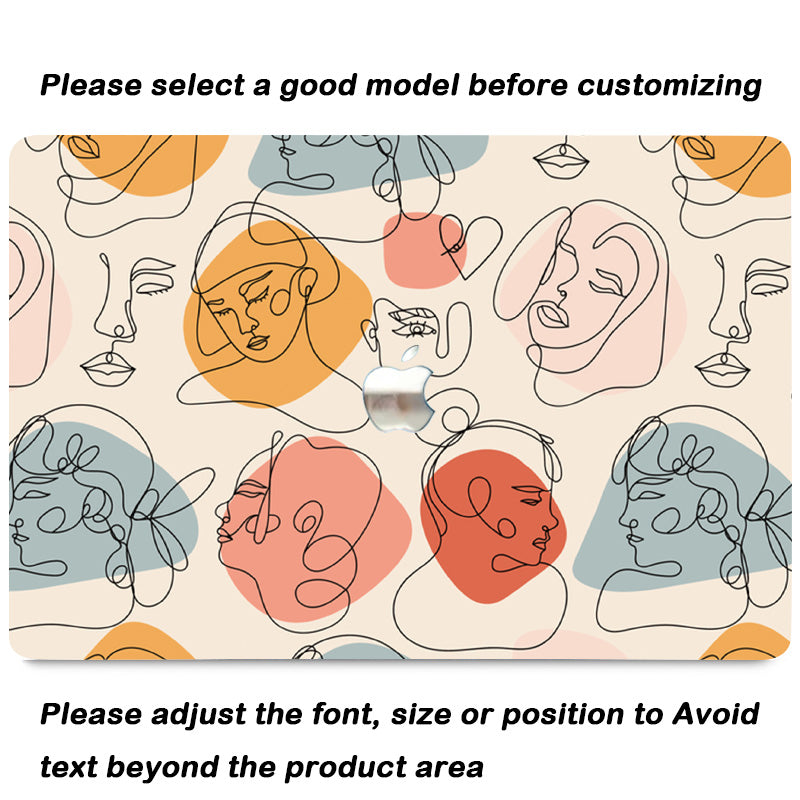 Human Face Macbook Case-BELKCASE