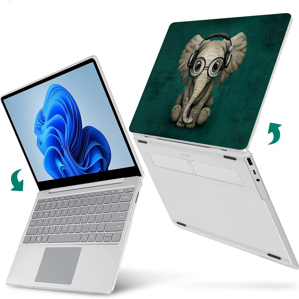 Cute Elephant Microsoft Surface Laptop Case-BELKCASE