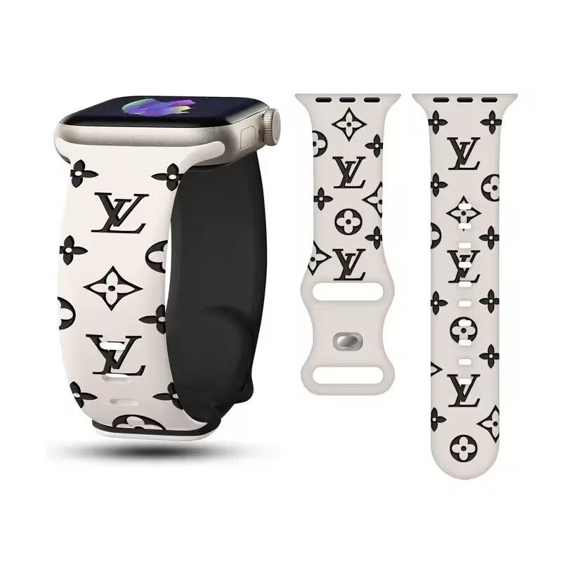 Louis Vuitton Liquid Silicone Apple Watch Band