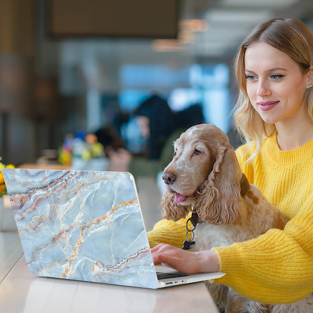 Love In Light Blue Microsoft Surface Laptop Case-BELKCASE