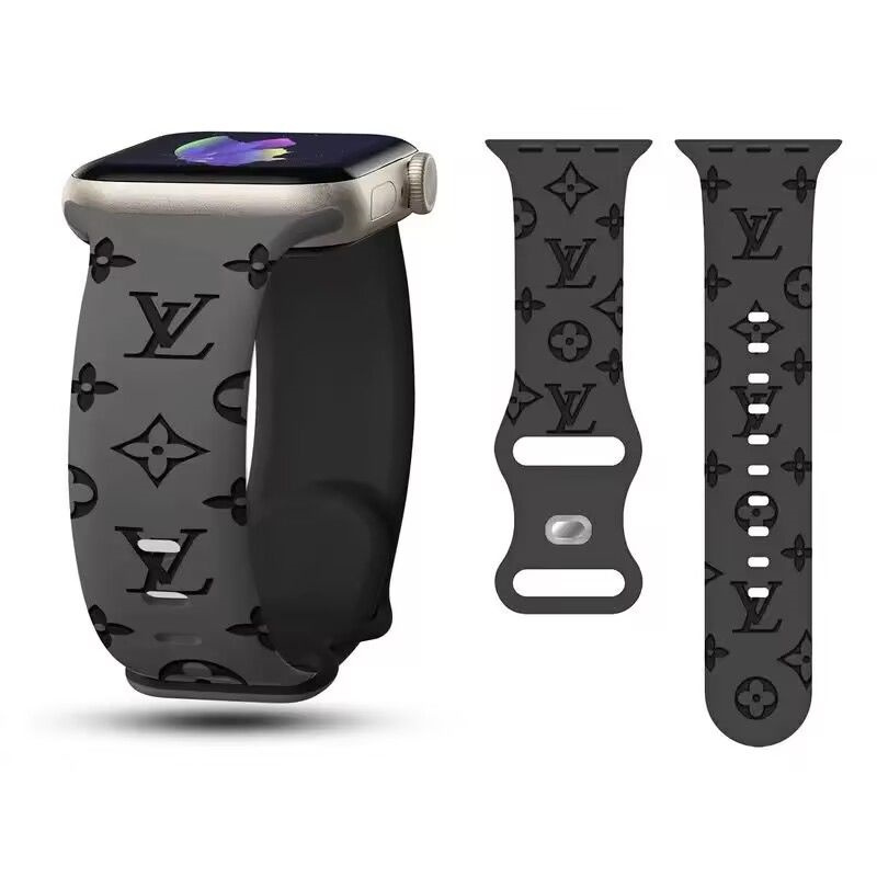 Louis Vuitton Liquid Silicone Apple Watch Band