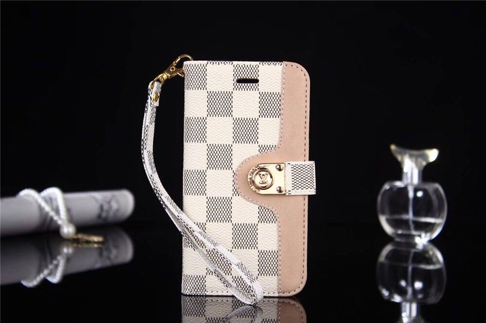Louis Vuitton Gucci Leather iPhone Wallet Case 