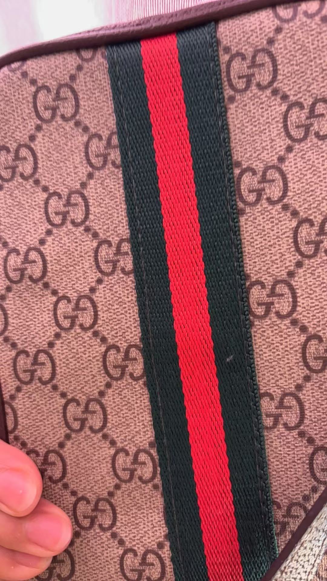 Classic Luxury Leather GC Crossbody Bag