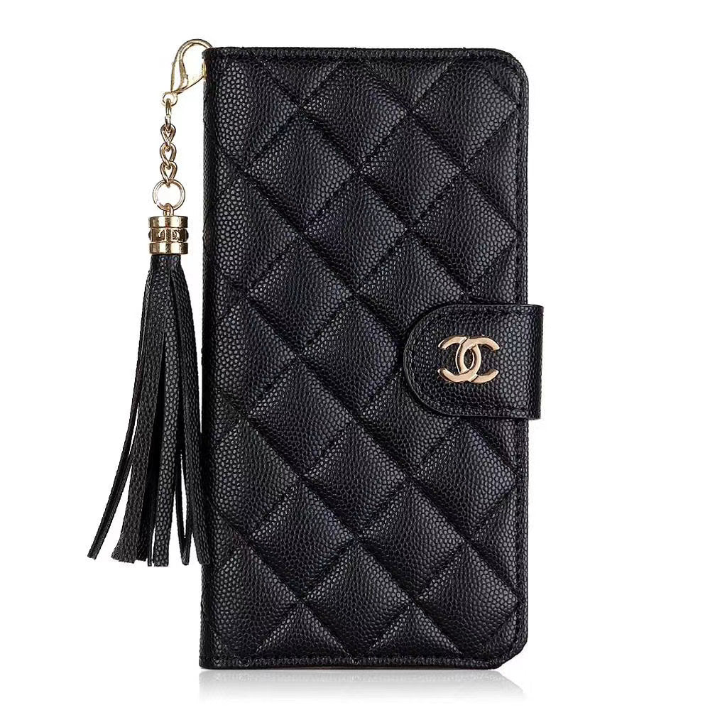 Chanel Leather iPhone Wallet Case