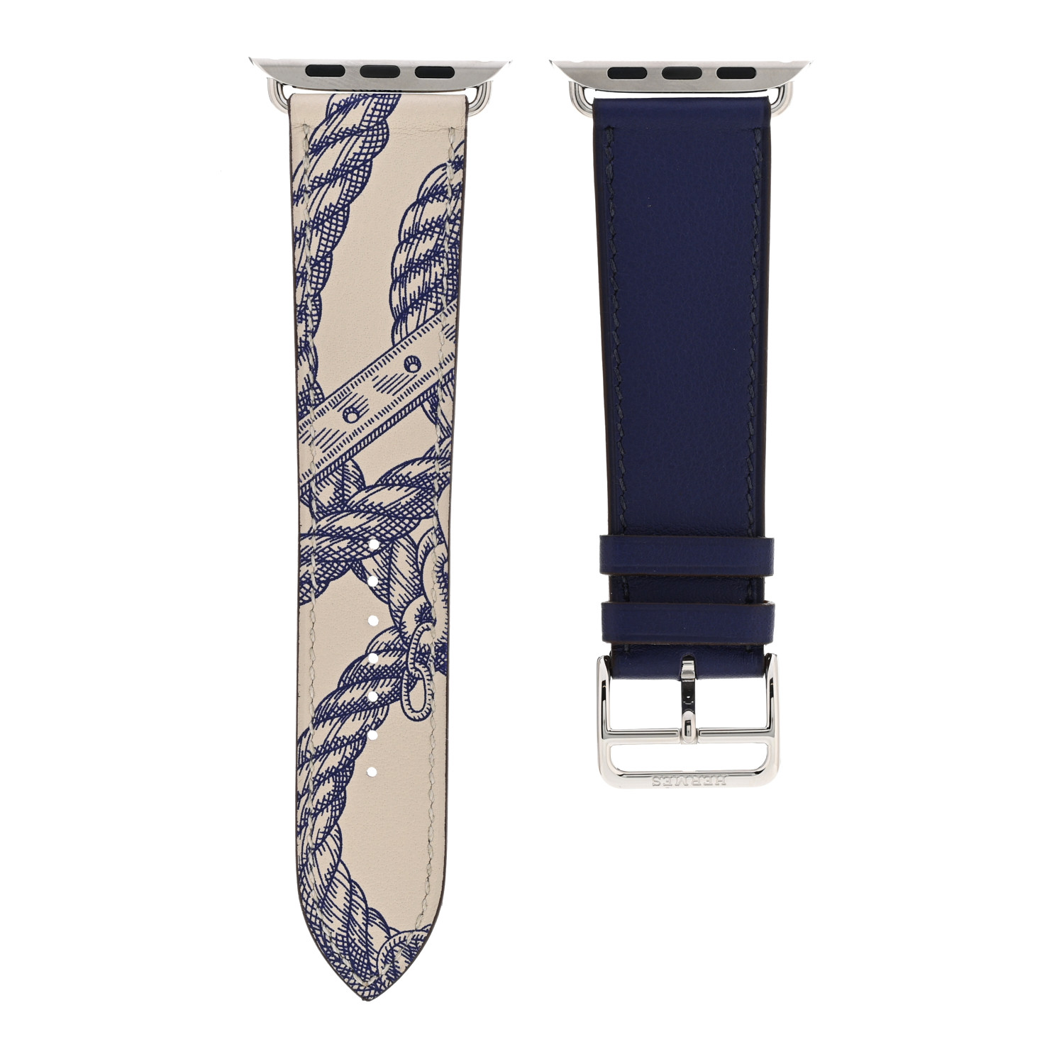 Luxury Leather H Apple Watch Bands