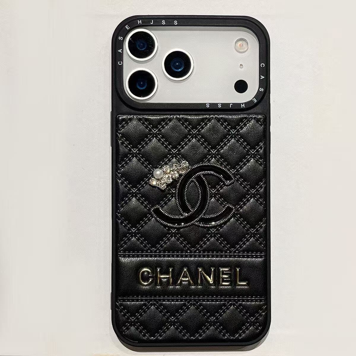 Chanel Leather iPhone Case 