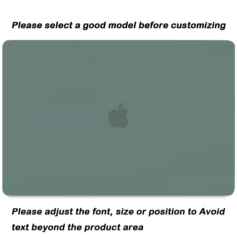 Frosted Light Green | Macbook case customizable-BELKCASE