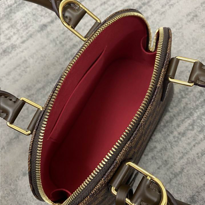 Classic Luxury Leather V Plaid Handbags