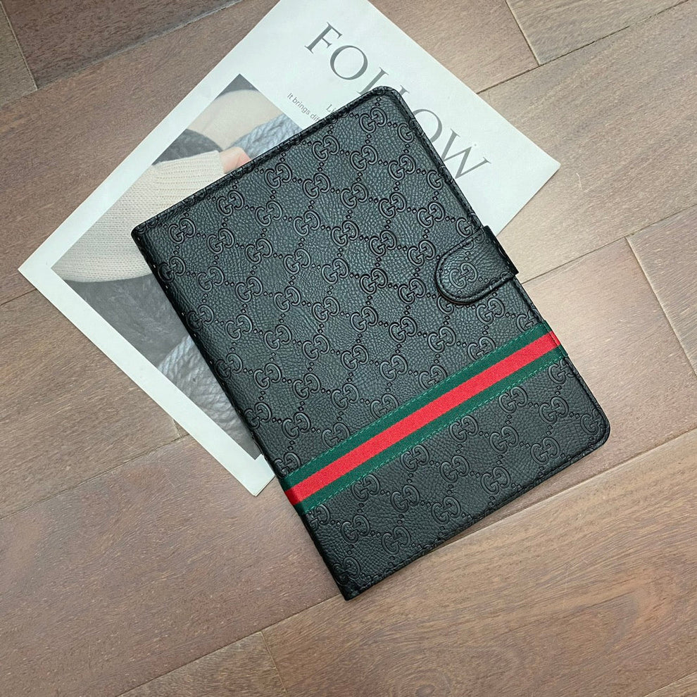 Gucci Classic Luxury Leather iPad Case