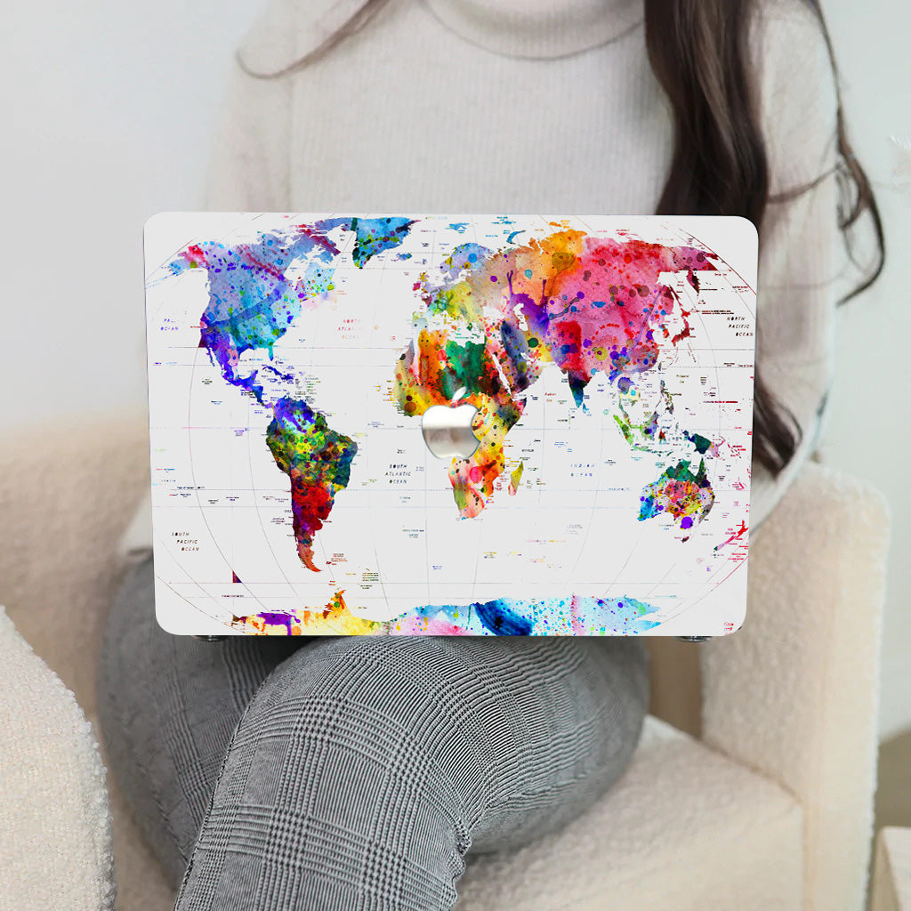 Colourful World Macbook Case-BELKCASE