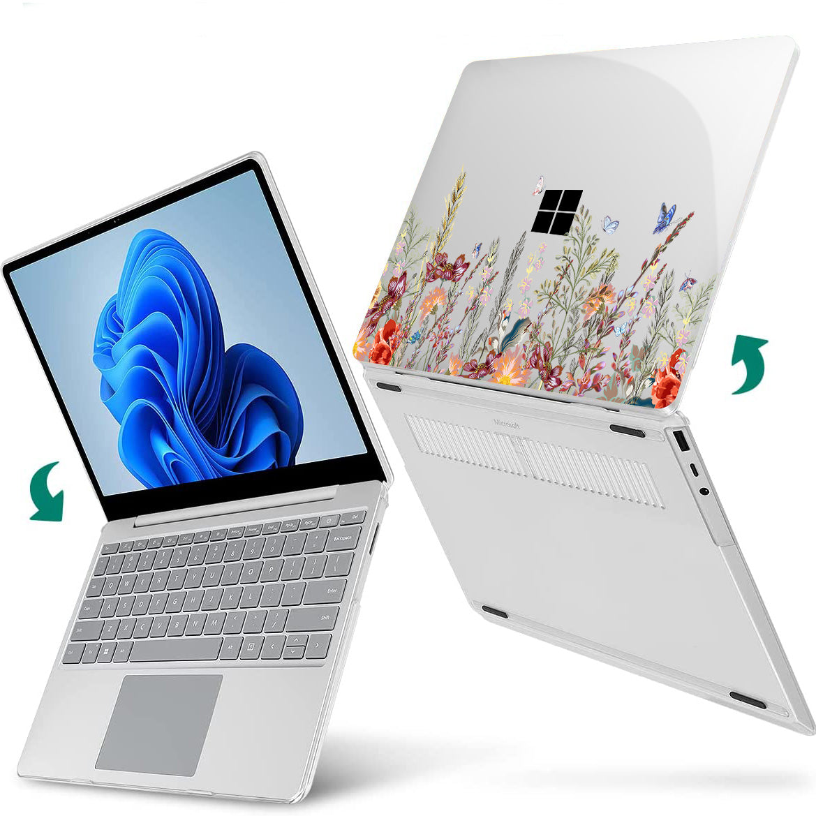 Butterfly In Flower Microsoft Surface Laptop Case-BELKCASE