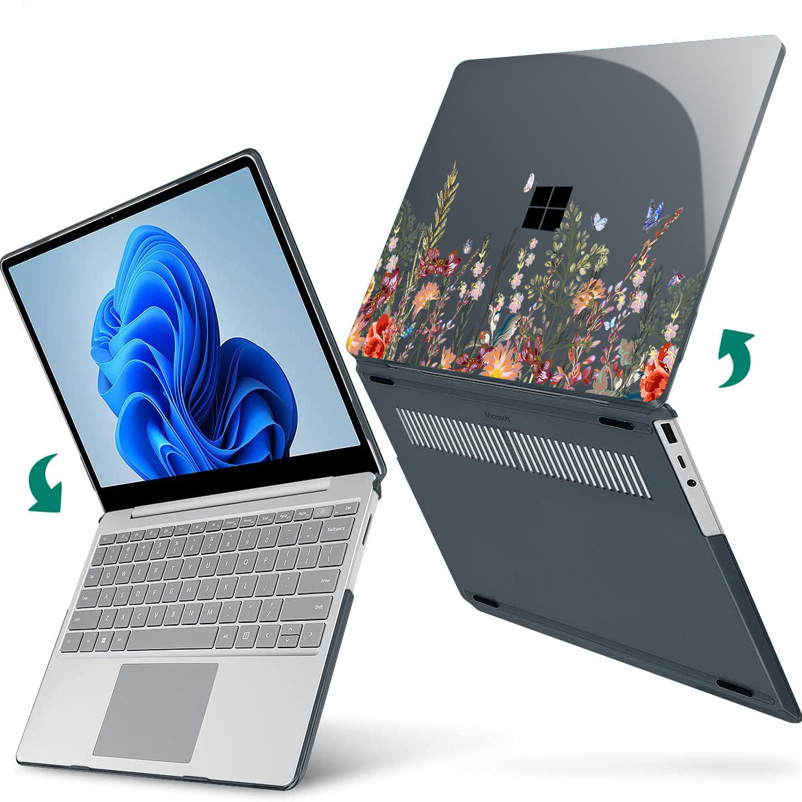 Butterfly In Flower Microsoft Surface Laptop Case-BELKCASE