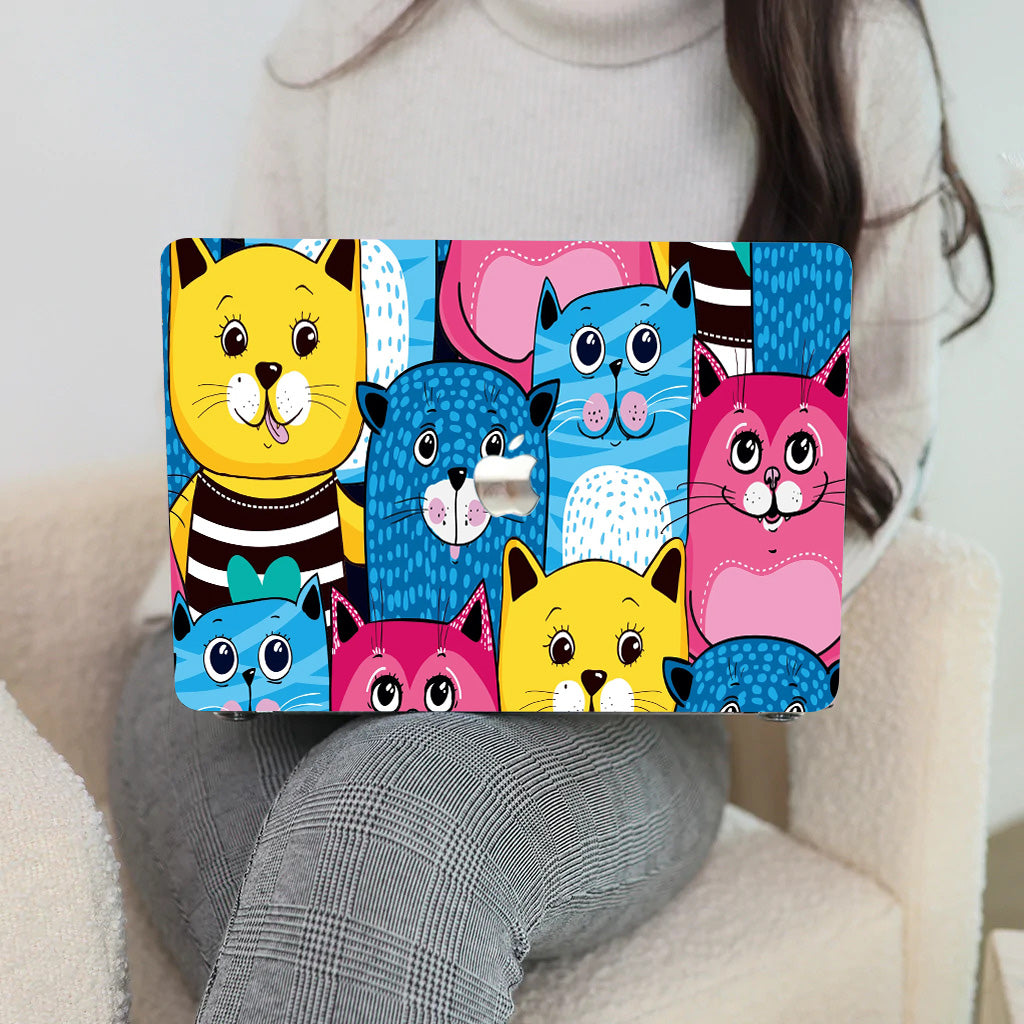 Color Kitten Macbook Case-BELKCASE