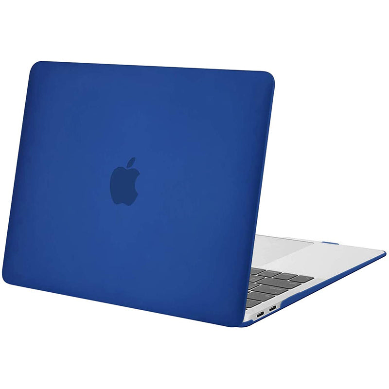 Frosted Dark Blue Macbook case customizable-BELKCASE