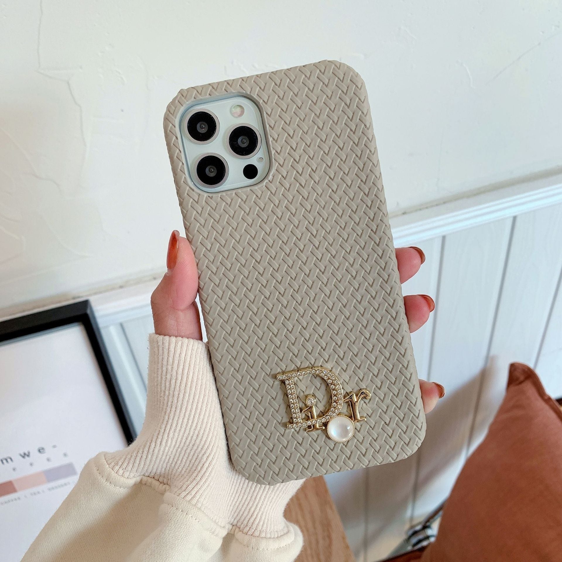 Dior Woven iPhone Case