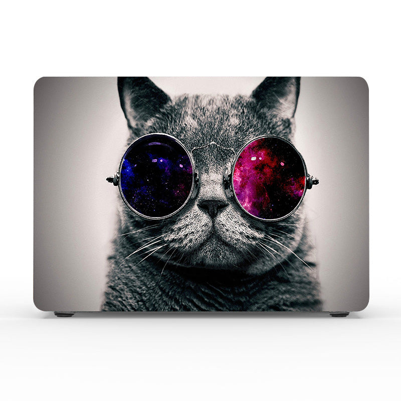 Cool Face Cat Macbook Case-BELKCASE