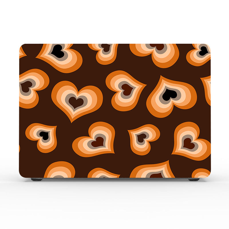Chocolate Heart Macbook Case-BELKCASE