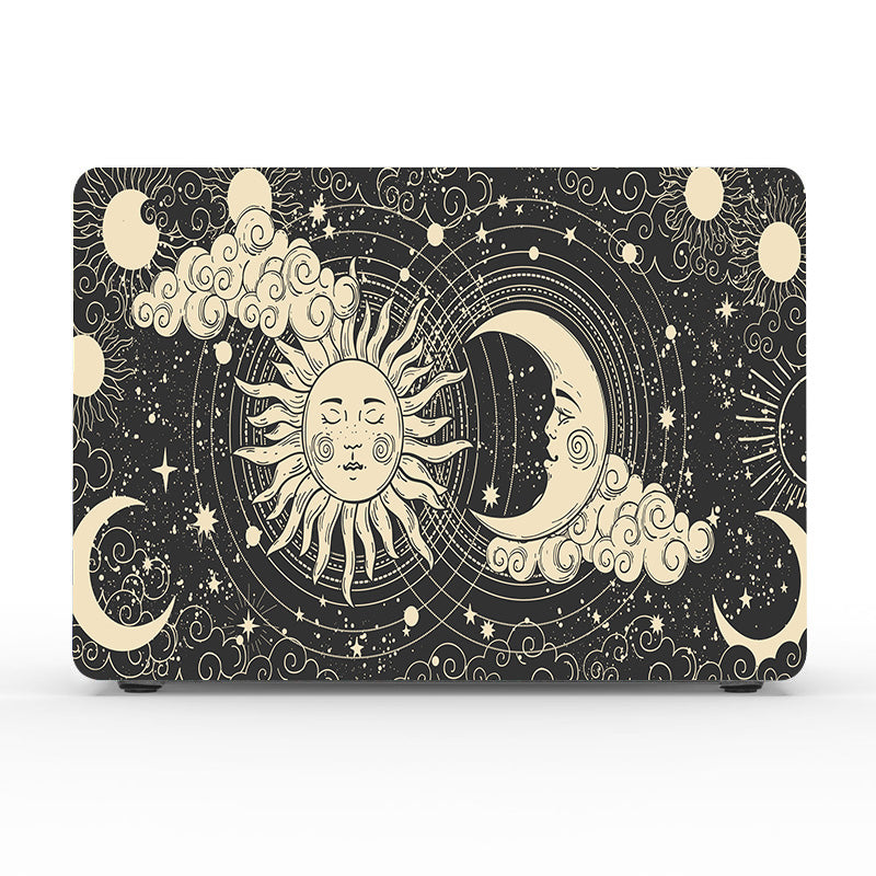 Sun And Moon God Macbook Case-BELKCASE
