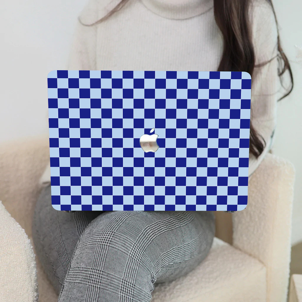 Blue Maze Macbook Case-BELKCASE