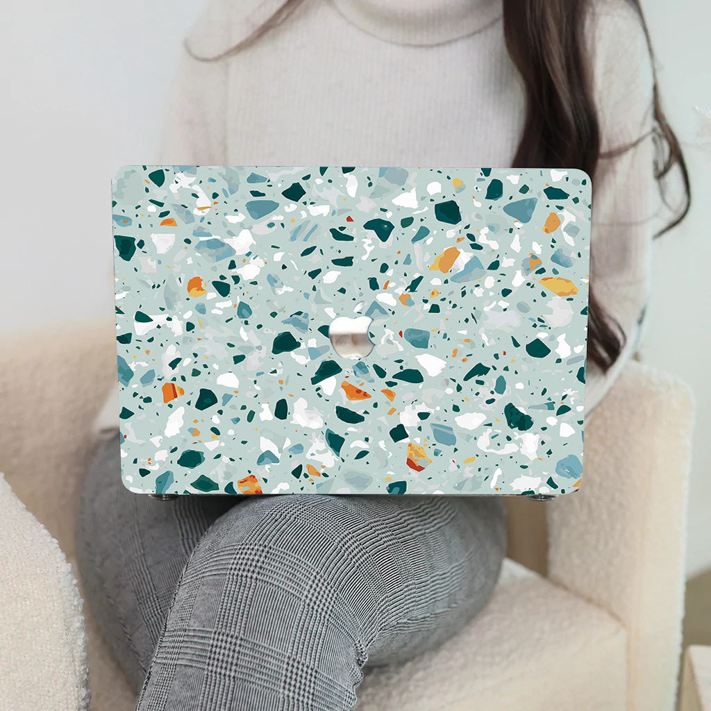 Cyan Porcelain Macbook Case-BELKCASE